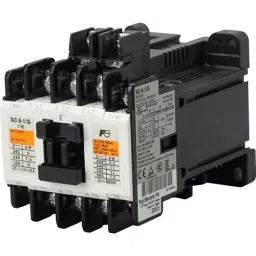 Fuji Electric DC Operation Type Electromagnetic Contactor without Case Cover, SC-5-1/G-23