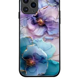 QRIOH Floral Printed iPhone 11 Pro Back Case Mobile Accessories-image-34