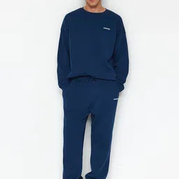 Trendyol Men Solid Long Sleeves Tracksuits-image-72