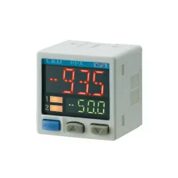 CKD Digital Pressure Sensor 12 to 24 VDC, PPX-R10P-6G-KA-4