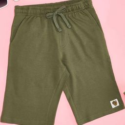Pantaloons Junior Boys Solid Mid-Rise Pure Cotton Regular Shorts-picture-36