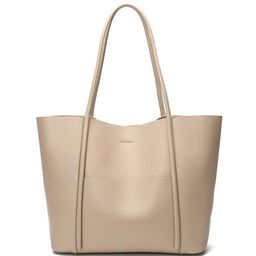 PURPLEHUNT Women Textured Leather Oversized Shopper Tote Bag-picture-21