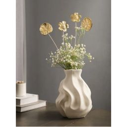 Glimpse Homes Golden Floral Metal Sticks (Set Of 4)-picture-45