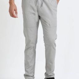 THE BEETEL HOUSE Men Relaxed Linen Traveller Trousers-image-57