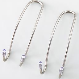 Car Hook Pack of 2 - Silver-image-27