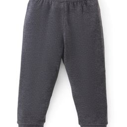 Babyhug Full Length Thermal Bottom Solid Colour - Dark Grey-image-67
