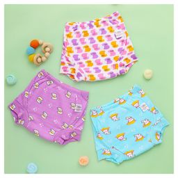 SuperBottoms  Kids Printed Pure Cotton Padded Underwear Upgraded Version Size2-24