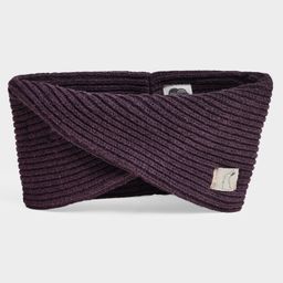 Mi Arcus Cotton Blend Bunny Patch Detailed Ribbed Neck Warmer - Purple-picture-29