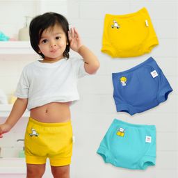 SuperBottoms Padded Underwear for 2-3Y Babies | Potty Training Pants for Mess-Free Diaper-Free Time | Lil Explorer's Club | Pack of 3-picture-33