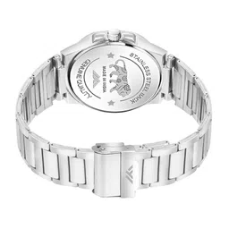DOUBLERUN Men Round Dial & Bracelet Style Straps Analogue Multi Function Watch H05NMT-803 image 2