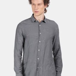 Blu MNKY Men Smart Slim Fit Printed Casual Shirt-image-45
