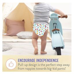 VParents Padded Underwear for Babies and Toddlers with 3 Layers of Cotton Padding Potty Training  Pull Up & Diaper-Free Time Pack of 4 (2 - 3 YEARS) ( Print may vary) image 2