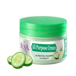 ROSA All-Purpose Cream with Aloevera, Cucumber & Vitamin E - 200 ml image 1