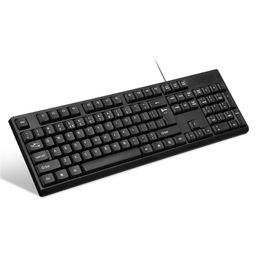Enter Easyclick USB Wired Keyboard for Laptop and Desktop-Black image 3