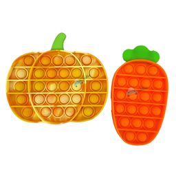 FunBlast Fruit Shaped Pop Bubble Stress Relieving Silicone Pop It Fidget Toy Pack Of 2 - Multicolor image 4