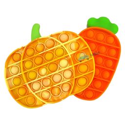FunBlast Fruit Shaped Pop Bubble Stress Relieving Silicone Pop It Fidget Toy Pack Of 2 - Multicolor image 5