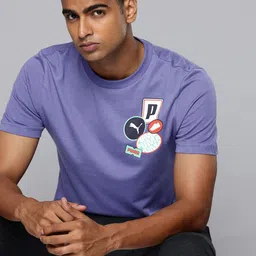 Puma Pure Cotton Graphic Printed T-shirt-image-34