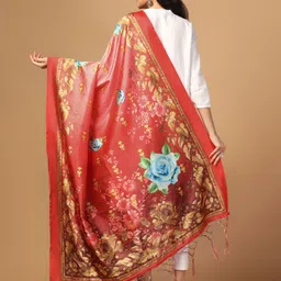 Kaizen TEXO FAB Ethnic Motifs Printed Dupatta image 4