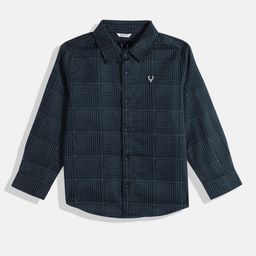 Allen Solly Junior Boys Micro Ditsy Printed Pure Cotton Casual Shirt-image-65