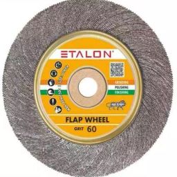 ETALON Flap Wheel 6"x2"X16mm - With Wooden Bush - Grit: 320-image-6