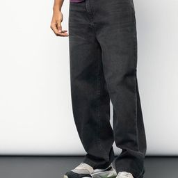 FREAKINS Men Whiskered Men's Charcoal Jeans-image-71