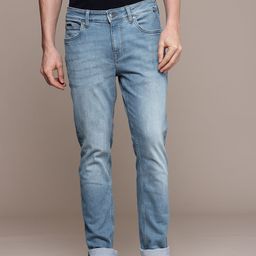 Nautica Men Slim Fit Heavy Fade Stretchable Jeans-picture-30