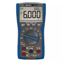 Beetech SMART True-RMS Digital Pocket Multimeter Auto Ranging 6000 Display Count 1000 V DC, B-555-3