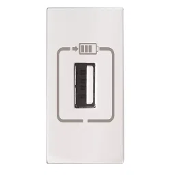 Legrand Lyncus USB Charger Socket 1500 mA 1 Module Type A 6772 91 (Pack of 5)-34