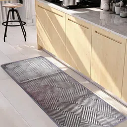 ELEGANT WEAVERS Brown Textured Durable FloorRunner-33