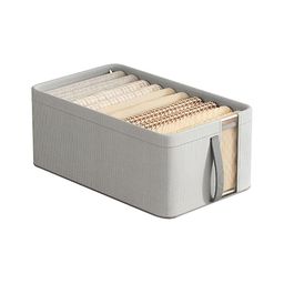 HOUSE OF QUIRK Grey Set of 1 Regular Multi-Utility Organisers-11