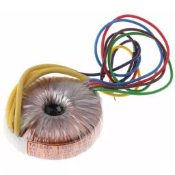 Nuvotem Talema Toroidal Transformer 115 V AC 230 V AC 2 x 7V AC 5VA 2 Output, 60020-image-64