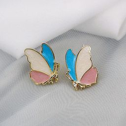 styledose Sterling Silver Butterfly Studs-39