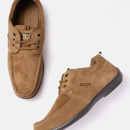 Woodland Men Leather Derbys-picture-16