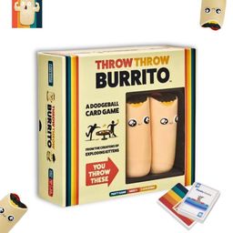 Kids Mandi Throw Throw Burrito Card Game | Dodgeball Party Game | 2-6 Players -120 Card-14