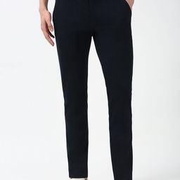 Peter England Men Super Slim Fit Trousers-image-107