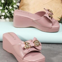 DressBerry Wedge Sandals-23