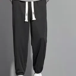 StyleCast Men Solid Loose Fit Joggers Trousers-image-76