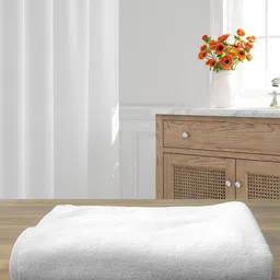 LABHAM White 670 GSM Pure Cotton Bath Towel-image-24
