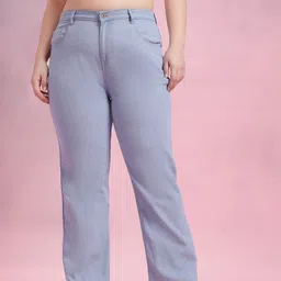 DressBerry Curve Women Straight Fit Cropped Jeans-image-23