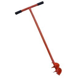 MAX AGRO 4 Inch Round Post Hole Digger Blade Earth Auger, Drilling Machine for Bamboo Plantation-18