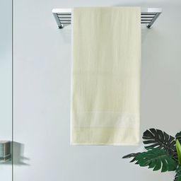 DDecor Yellow Solid 600 GSM Bath Towel-image-50