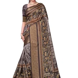 PARVOTSAV Multi Polyester Saree-image-54