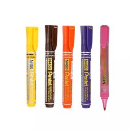 Pentel Permanent Marker Pen Assorted Plastic for Home, School & Office Use, N450 (Pack of 5 Pcs)-image-29