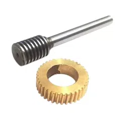 A.D INTERNATIONAL Alloy Steel Worm and Gunmetal Gear Set for 3 inch (80 mm) Tilting Rotary Table, FM-LS87-WIC1-image-90