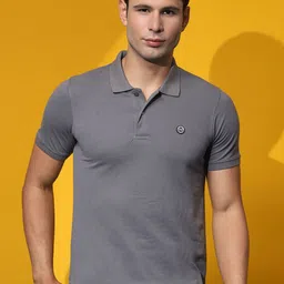 Cloak & Decker by Monte Carlo Men Polo Collar Solid T-shirt-picture-38
