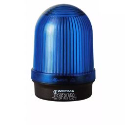 Werma Beacon 210 Series Blue Continuous lighting 12-230 V Base Mount BA 15d Bulb IP65, 210.500.00-image-71