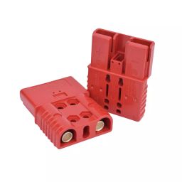 Rema Red SRE-160 Battery Connector for Forklift, Electric Stacker & Golf Car, ME3-45