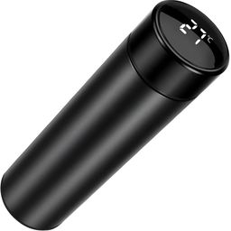 ZEELPETAL Black Single Stainless Steel Solid Water Bottle-image-93