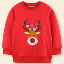INCLUD Boys Embroidered Round Neck Pullover Sweatshirt-image-63