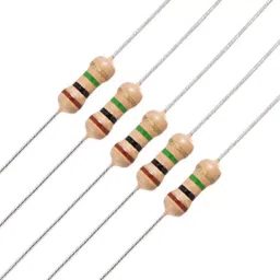 Invento 100Pcs 1M Mega Ohm Carbon Film Resistor 1/4 W-13